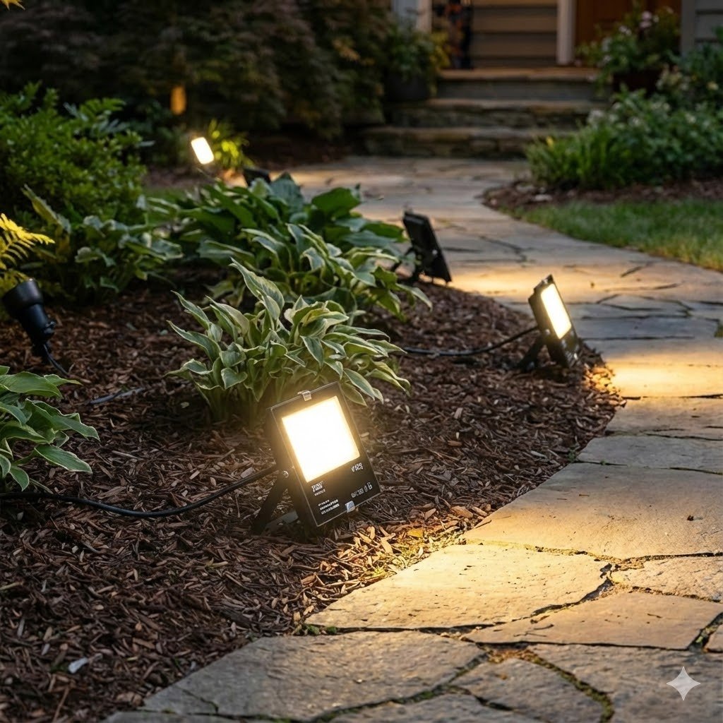 Smart RGB Outdoor Flood Lights