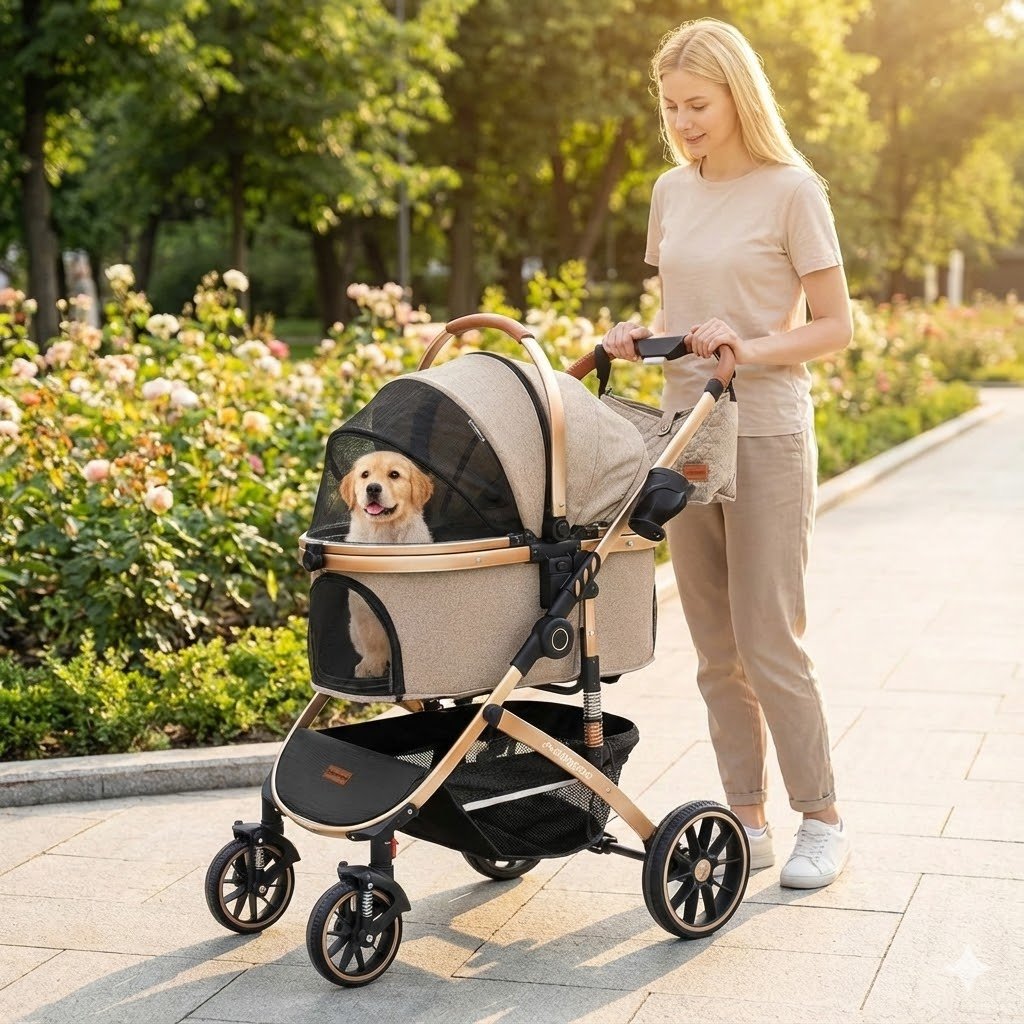 Multifunctional Pet Stroller