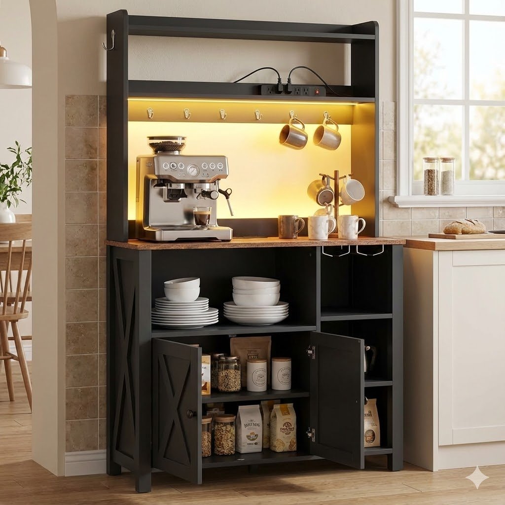 Coffee Bar Cabinet